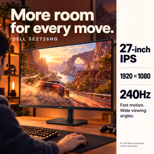 Dell SE2726HG 27in FHD 240Hz IPS Gaming Monitor - image 5