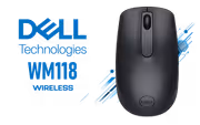 Dell WM118 Wireless Mouse - Black - image 1