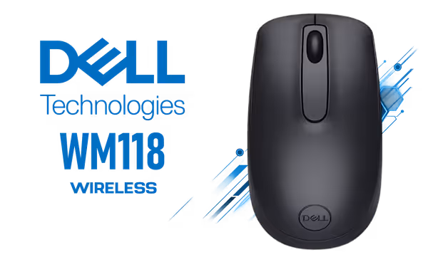 Dell WM118 Wireless Mouse - Black - image 1 Dell WM118 Wireless Mouse - Black - image 1