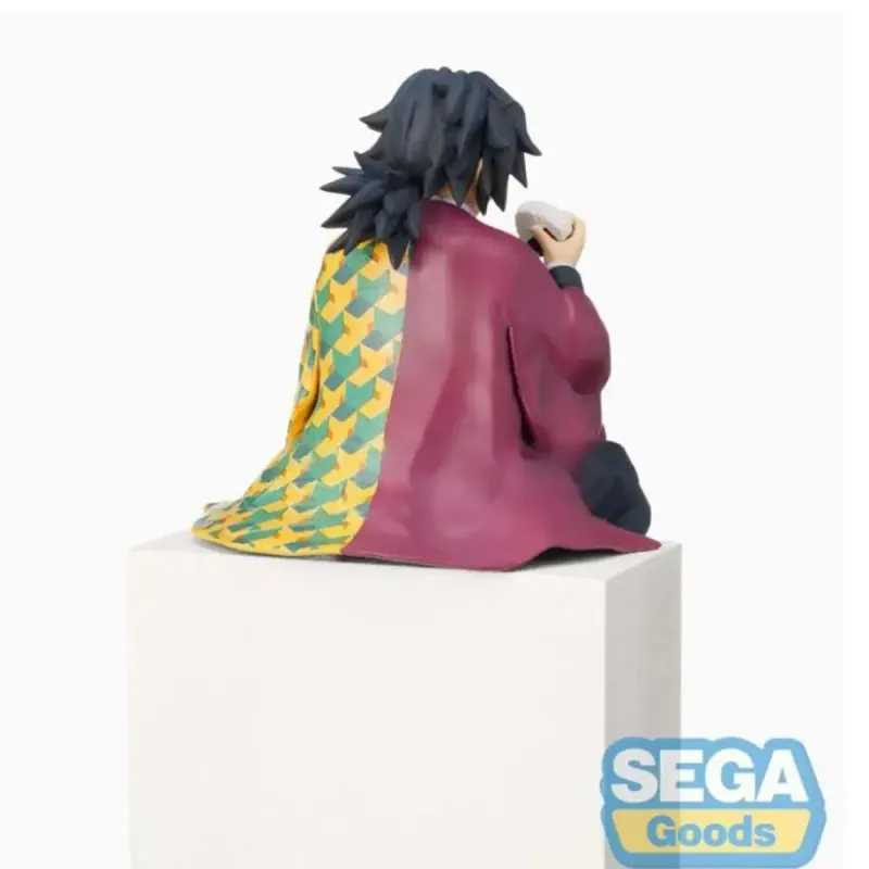Side view of the Giyu Tomioka figure showing the sculpted facial detail