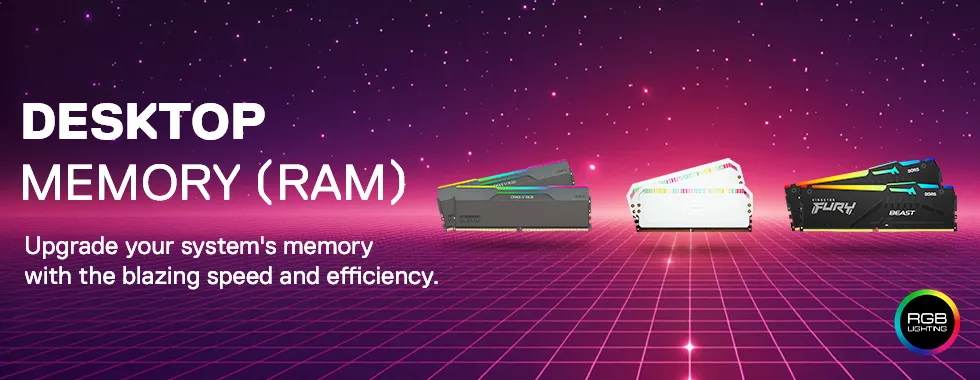 High-Performance Desktop Memory (RAM) for Upgrades