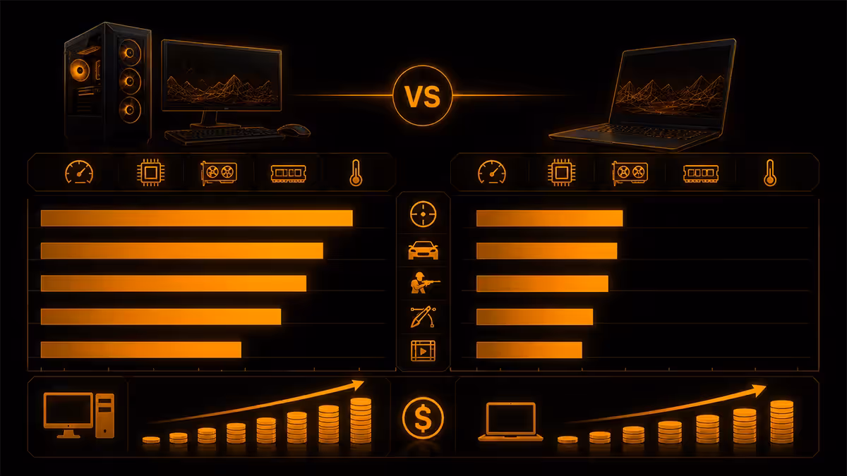 Desktop vs laptop value