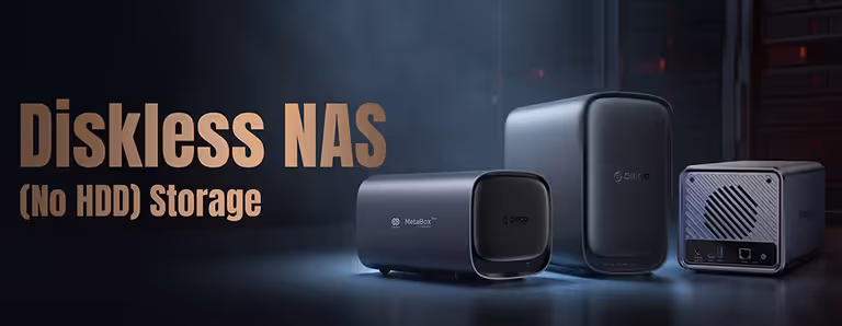 Diskless NAS (No Drives Included) 💾 Diskless NAS (No Drives Included) 💾