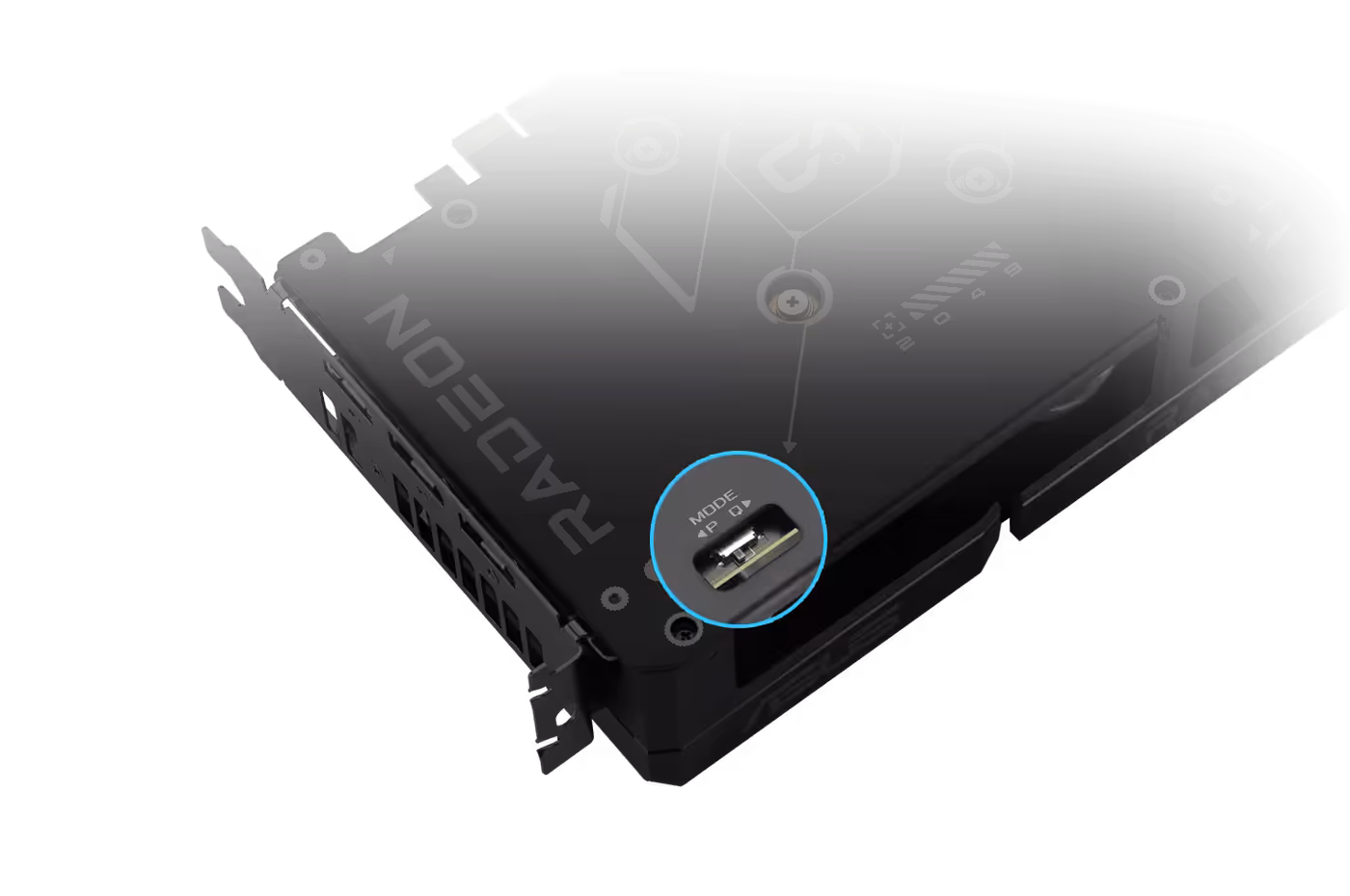 ASUS Dual Radeon™ RX 9060 Dual BIOS switch
