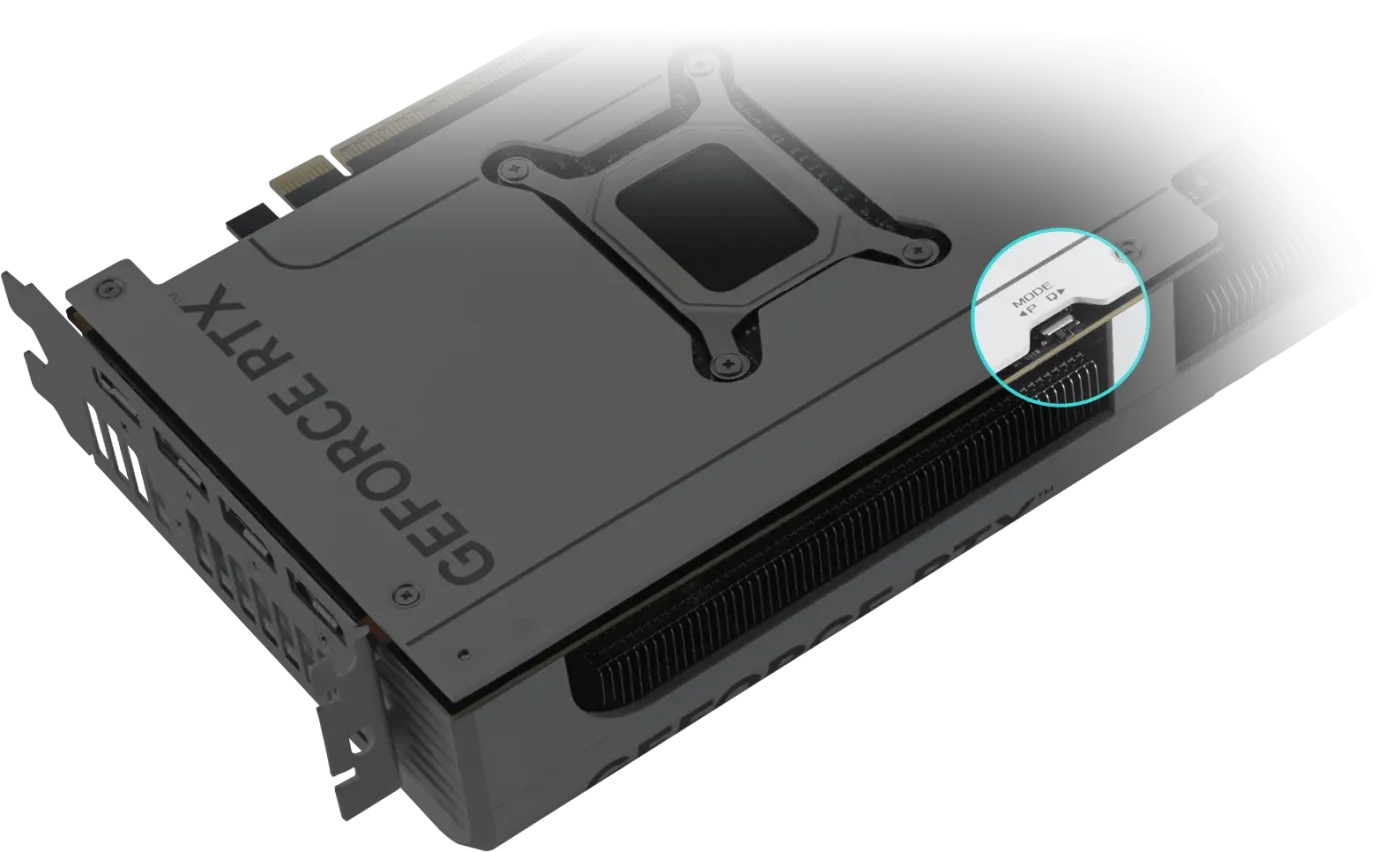 Prime RTX 5070 White Edition card PQ mode