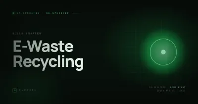 E-Waste Recycling — How to Dispose of Old Tech (South Africa, 2026)