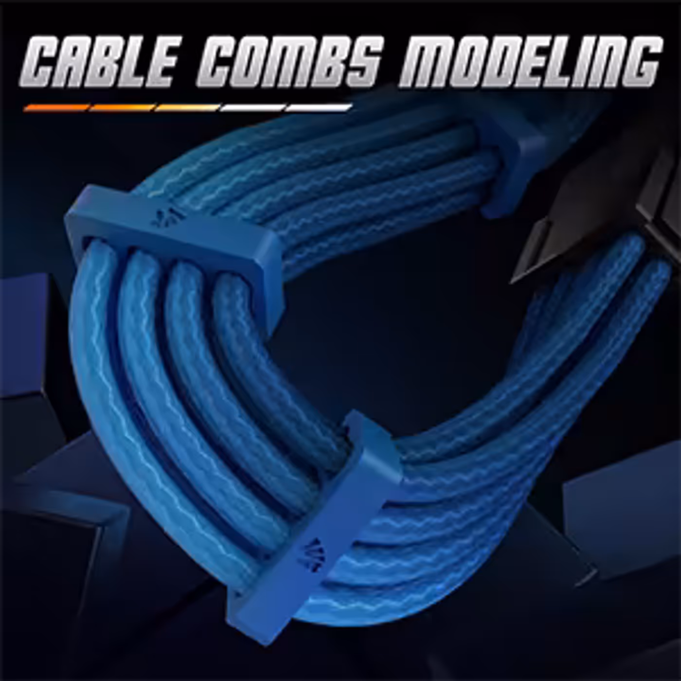 asiahorse power supply extension cable management combs