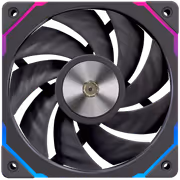 EINAREX EX12A 120mm PWM Case Fan, Black - image 6