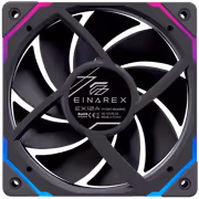EINAREX EX12A 120mm PWM Case Fan, Black - image 5