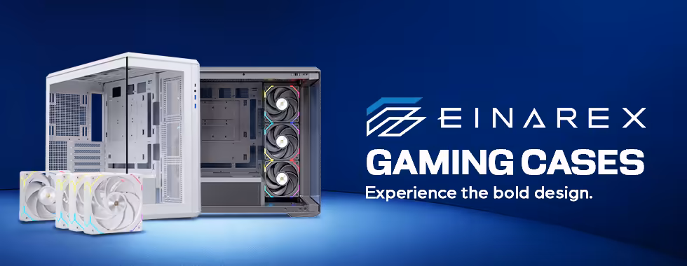 EINAREX Gaming Cases Premium Design 🖥️🎮⚡