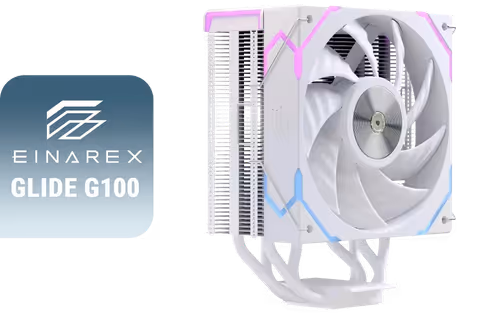 einarex-glide-g100-white-cpu-cooler - Image 1