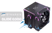 EINAREX GLIDE G300 CPU Cooler — Dual-Tower, Display - image 1