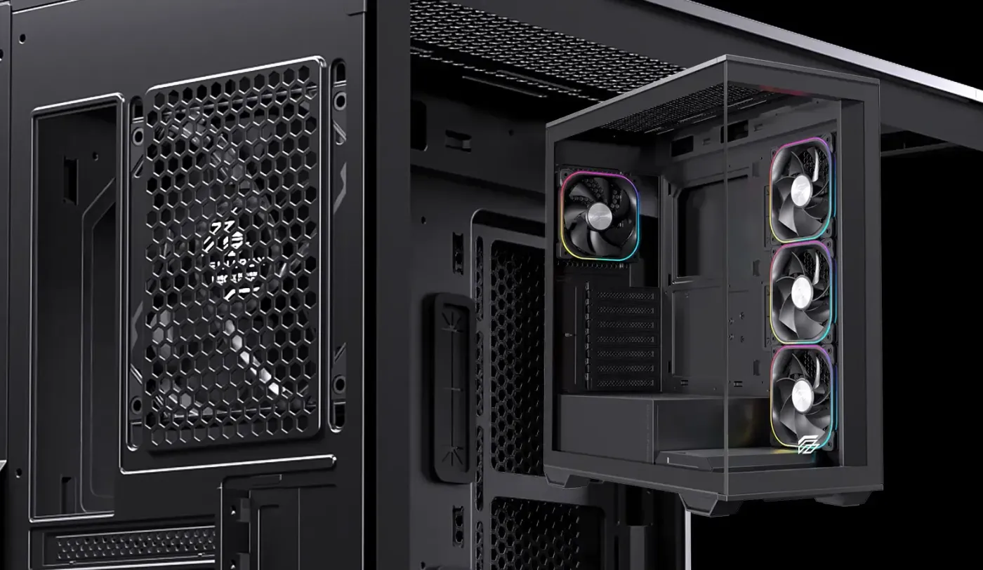 EINAREX PRISMA S700 Mid-Tower PC case.