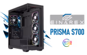 EINAREX Prisma S700 ATX Mid-Tower Case - Black - image 1