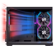 EINAREX Prisma SM300 Core M-ATX Mini-Tower Case, Black - image 19