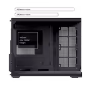 EINAREX Prisma SM300 Core M-ATX Mini-Tower Case, Black - image 18