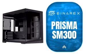 einarex-prisma-sm300-core-m-atx-mini-tower-case-black einarex-prisma-sm300-core-m-atx-mini-tower-case-black - Image 1