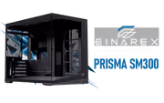 EINAREX Prisma SM300 Core M-ATX Mini-Tower Case, Black - image 1