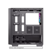 EINAREX Pulse PM150 Mini-Tower Case with USB-C, RGB Fans (Black) - image 10