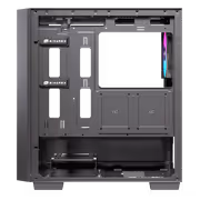 EINAREX Pulse PM150 Mini-Tower Case with USB-C, RGB Fans (Black) - image 4