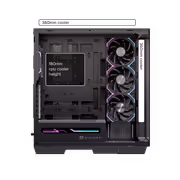 EINAREX Zenith Z1K E-ATX Mid-Tower Case, Black - image 11