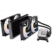 EK 280mm AIO D-RGB Liquid CPU Cooler with 140mm Fans - image 3