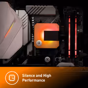 EK 280mm AIO D-RGB Liquid CPU Cooler with 140mm Fans - image 10