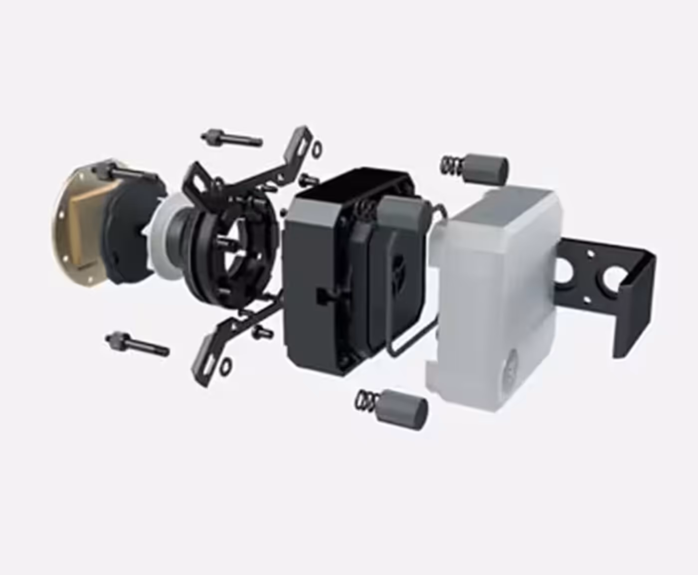 EK AIO CPU block housing the custom monoblock and pump assembly