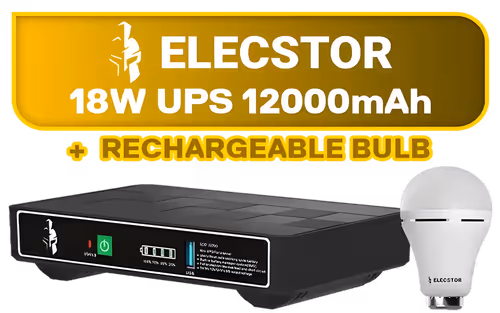 Elecstor DC UPS Router Power Bank - Image 1