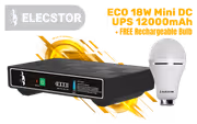 Elecstor-ECO TIT-ECO32700 18W Mini DC UPS 12000mAh - image 1
