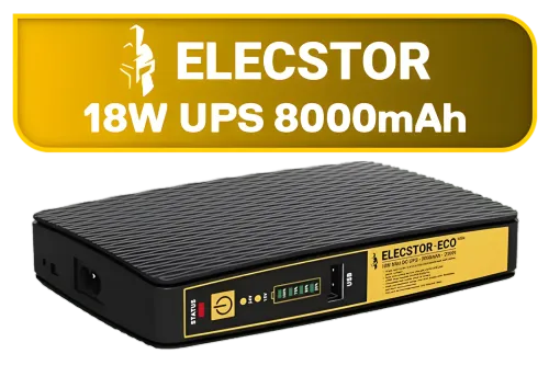 Elecstor ECO Mini 8000mAh UPS - Image 1
