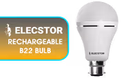 Elecstor TIT-A60-7W-B22CW Rechargeable B22 Bulb – Cool White, 4h - image 1