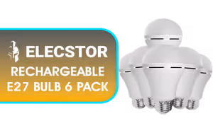 Elecstor Rechargeable E27 Bulb 6 Pack - Image 1