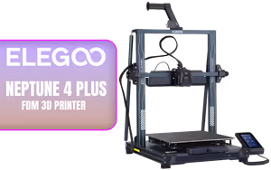 elegoo-neptune-4-plus-3d-printer-klipper-auto-level - Image 1