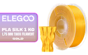 ELEGOO PLA Silk 1kg 1.75mm Gold Filament - Glossy - image 1