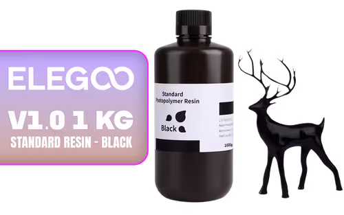 elegoo-v1-0-1kg-standard-resin-black-405nm-low-shrink-dlp-lcd - Image 1