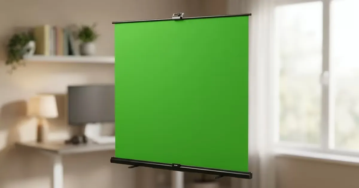 Elgato Green Screen XL 79x72 Chroma Key Panel - Extra Wide | Evetech