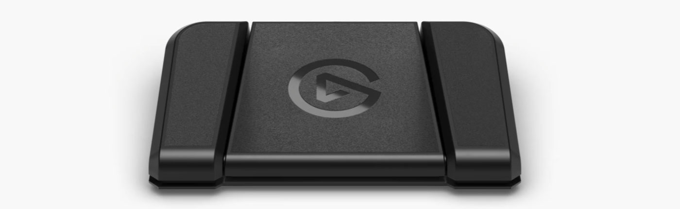 Elgato Stream Deck Pedal 3‑Switch Hands-Free Studio Controller