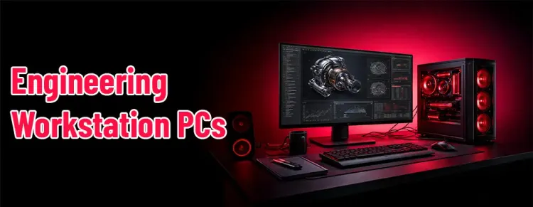 High‑Performance Engineering Workstation PCs for CAD, 3D & Simulation