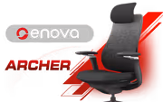 Enova Archer EAH-001A Office Chair — Adjustable Black - image 1