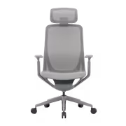 Enova Aria EAR-001A Light Grey Office Chair – Stretch Mesh Comfort - image 5