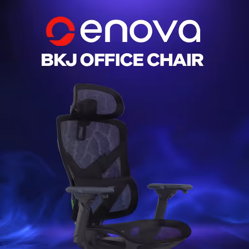 Enova BKJ Gaming Chair Black
