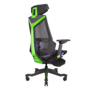Enova Bloodragon BLS Gaming Chair Green — 136kg Capacity - image 4