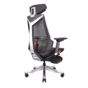 Enova Bloodragon BLS Gaming Chair BLS-002A-YS Silver - 136kg Capacity - image 2