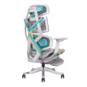 Enova Bloodragon BXZ Gaming Chair BXZ-002A - Azure, 136kg - image 6