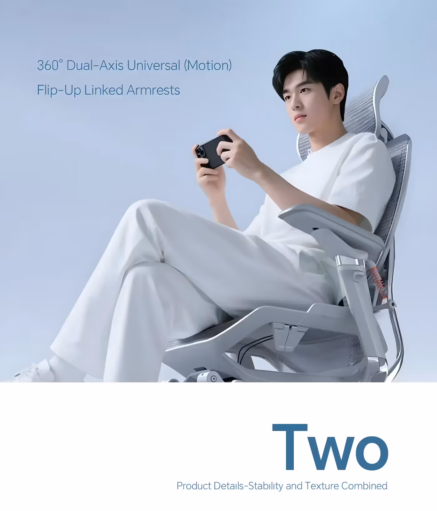 Folding PU foam footrest extended from the EHJ-007A seat