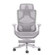 Enova EZY-008A-1 Light Grey Office Chair with Lumbar Support - image 6