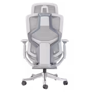 Enova EZY-008A-1 Light Grey Office Chair with Lumbar Support - image 3
