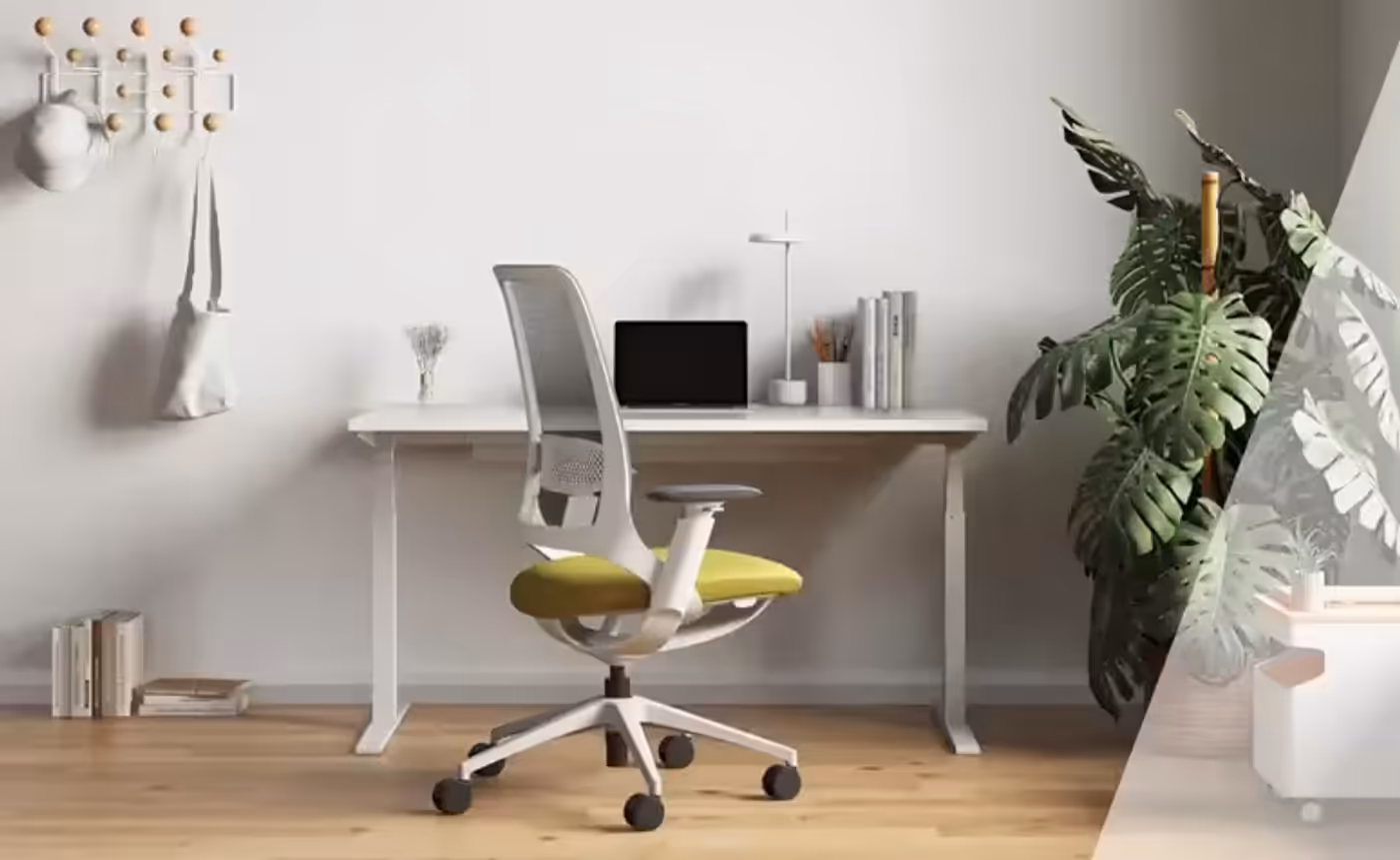 4D adjustable armrest on the Enova Hug office chair