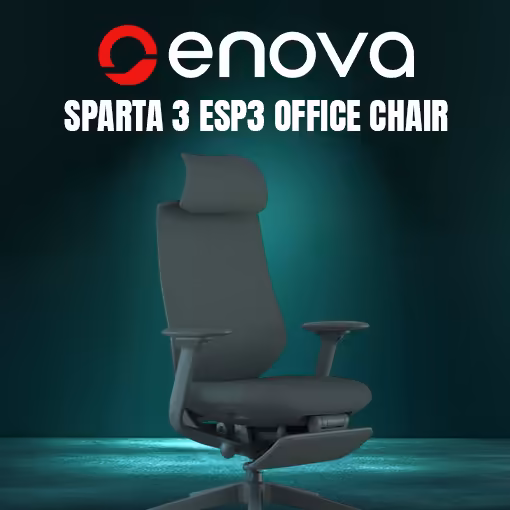 Enova Sparta 3 ESP3 Office Chair Black